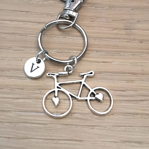 Bicycle Keychain Etsy