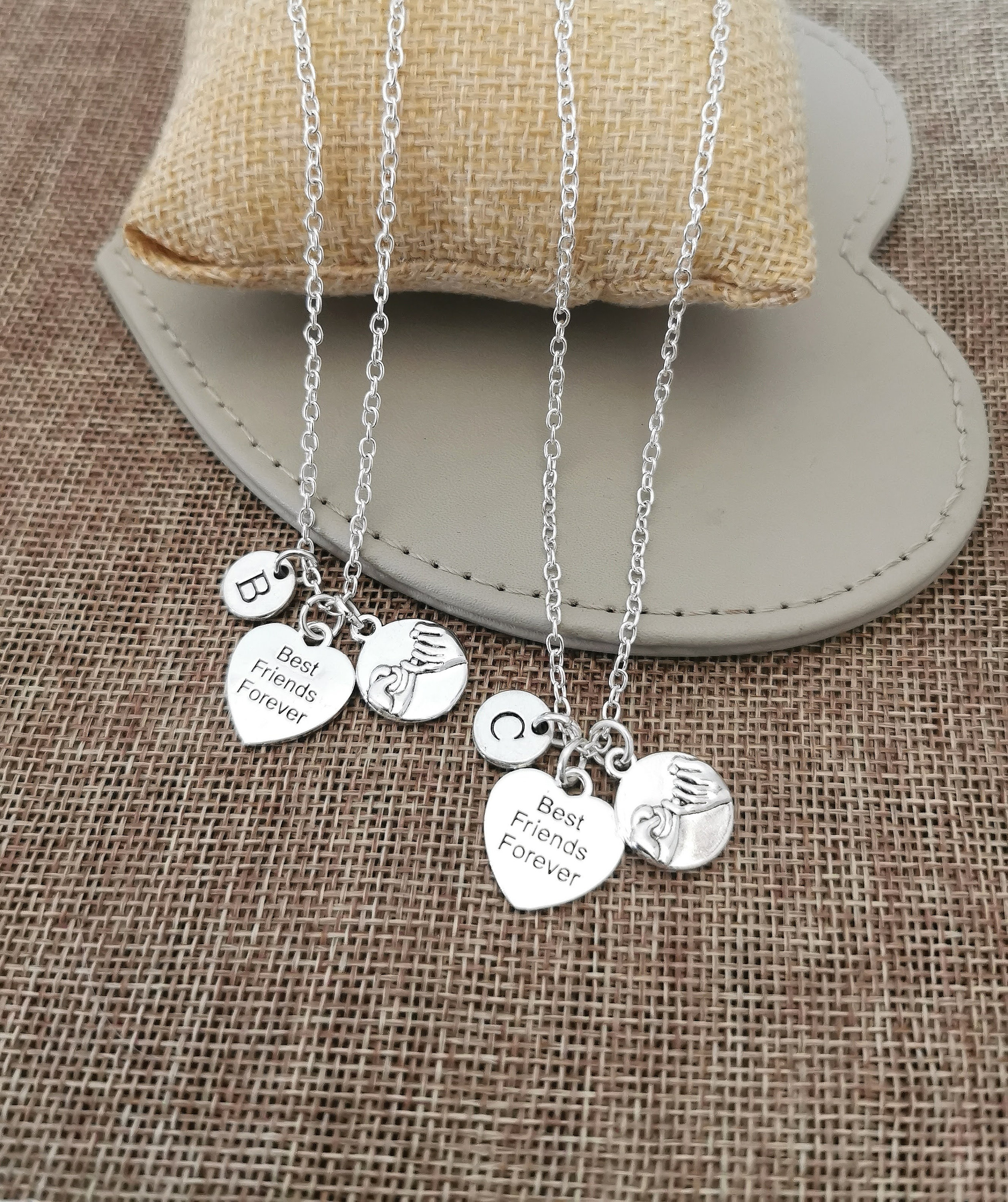 4 Best Friends 4 Friends Necklace 4 BEst Friend Gifts Four 