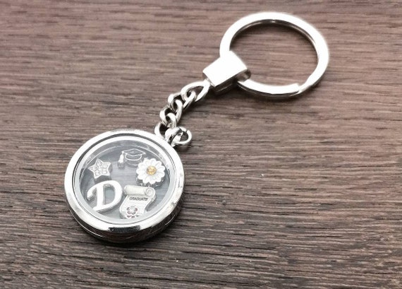 Personalised Graduation Gift, Graduation Memory Locket, Graduation keychain, Graduate Gift, Gift for Graduate, Graduation Scroll, Teacher