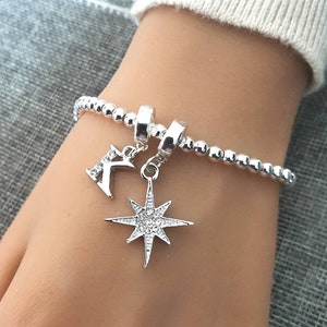 アクセサリー ITALY silver 925 star design bracelet アクセサリー ITALY silver 925 star design bracelet 925