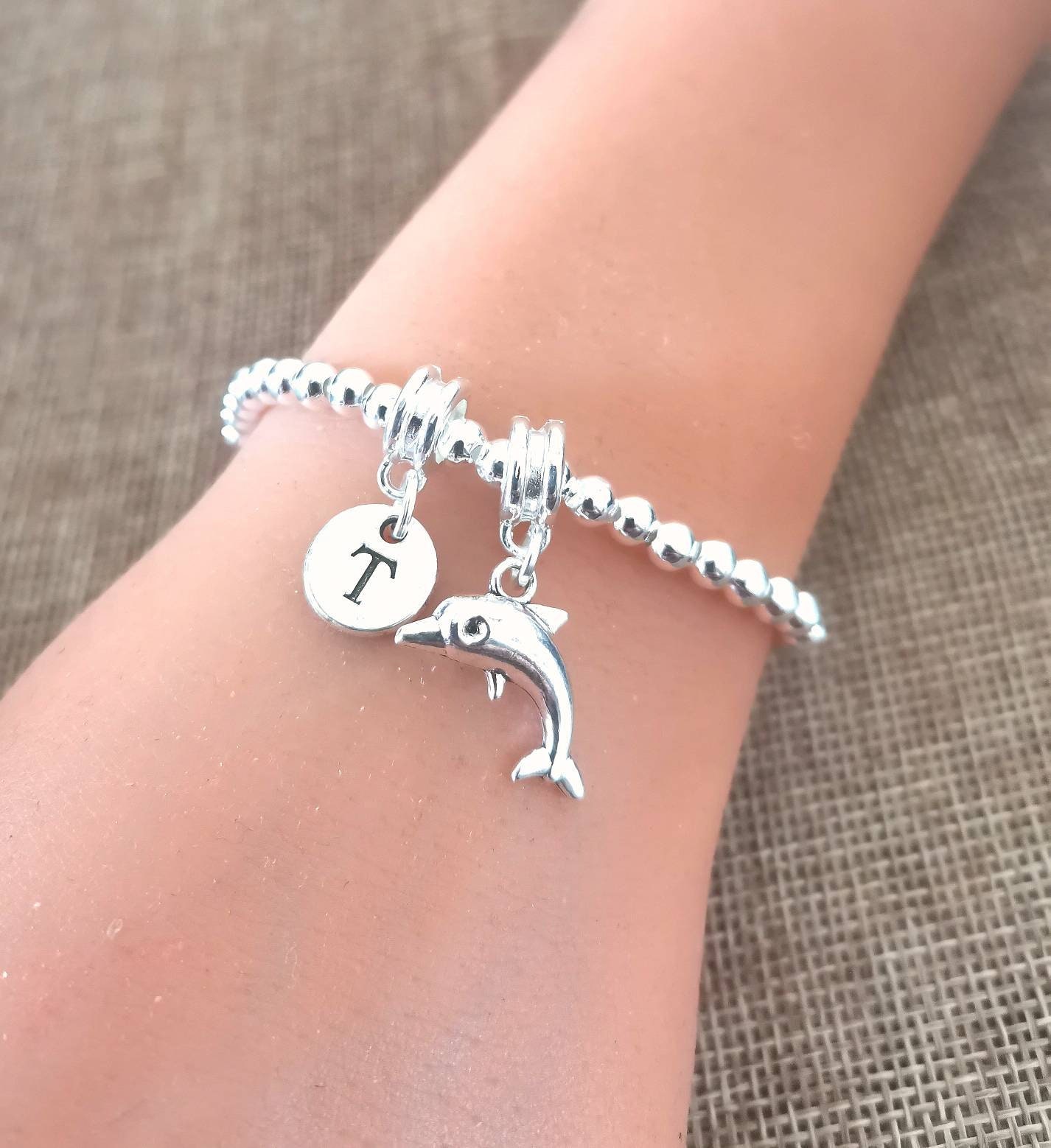 Amazon.com: Cuoka Dolphin Bracelet 925 Sterling Silver Best Friends Double Dolphin  Bracelets BBF Jewelry Gift For Women Girlfriend Daughter Mom with Gifts  Box: Clothing, Shoes & Jewelry