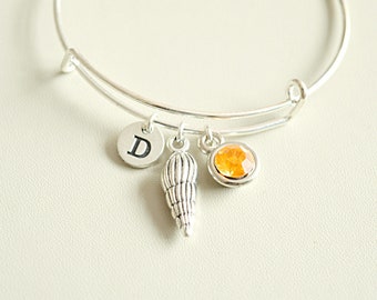 Sea Shell Bracelet, Sea Shell Jewelry, Sea Shell Gift, Shell Bracelet, Nautical Jewelry, Nautical Jewellery, Ocean Jewelry, Ocean Bracelet
