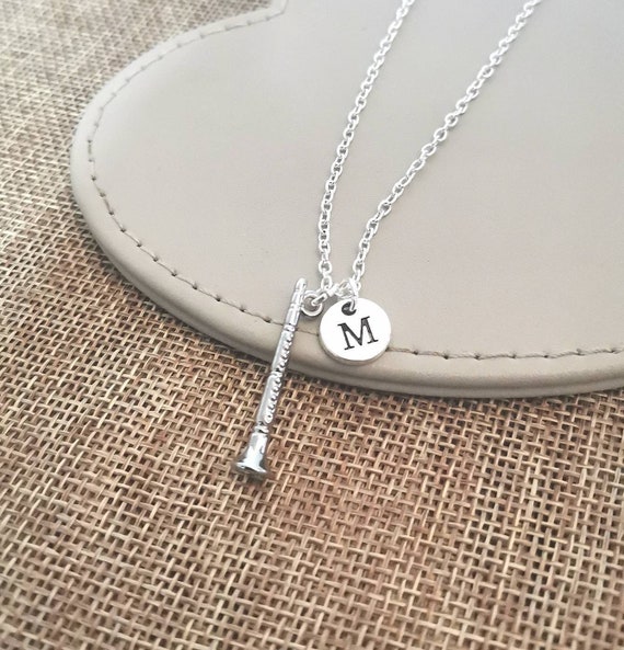 Clarinet Necklace, Clarinet Gift, Clarinet jewelry, Clarinet player Gift, Clarinet, Musician, Music Bracelet, Musical Instrument, Music