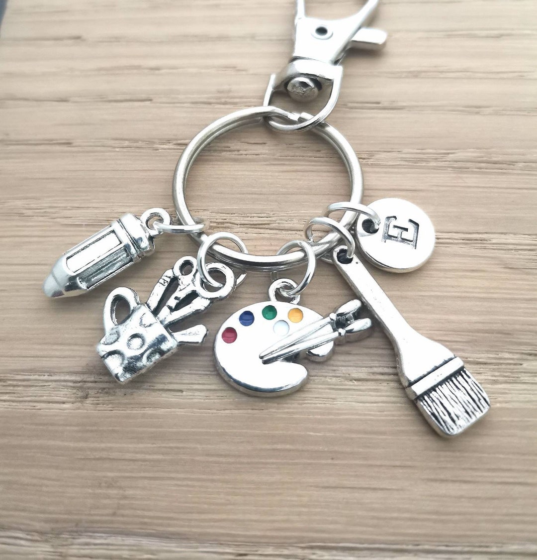 Painter Gift, Painter Keyring, Painter Keychain, Gift for Painter