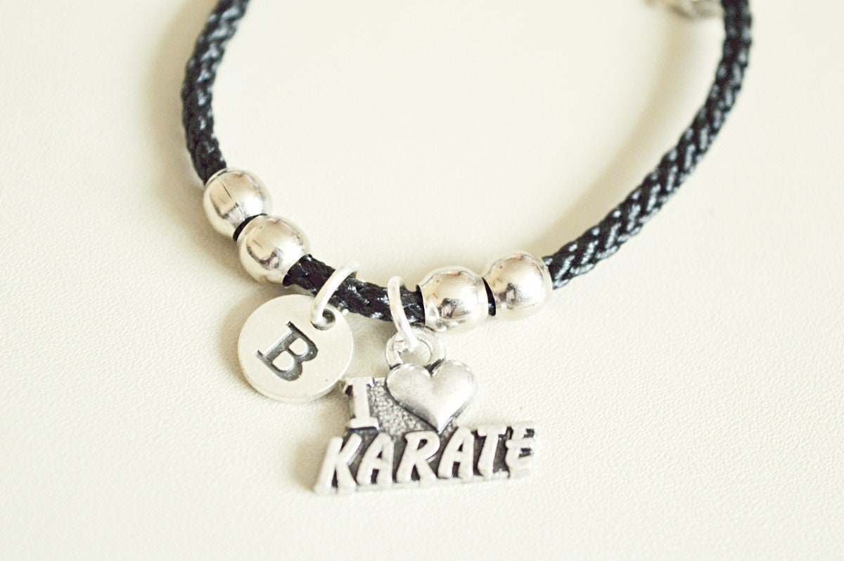 Karate Bracelet, Karate Girl, Karate Boy, Karate Gift, Karate Jewelry