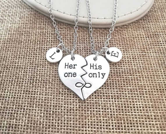 His and Hers Promise Necklaces | My Couple Goal