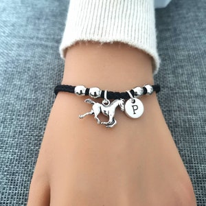 Horse bracelet, horse gift, horse gifts, gift horse, horse charm, horse lover, animal, horse gifts for her, horses, gift for horse lover image 2