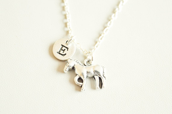 Horse gift for her, Horse Necklace, Horse lover necklace, Horse rider jewelry,Horse gift for him, Horse birthday gift, Personalized Horse