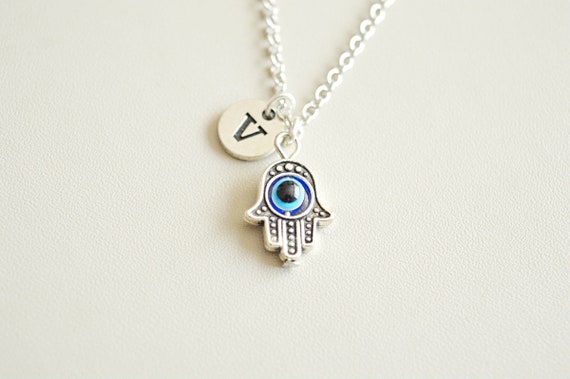 Hamza jewelry, Hamsa Necklace, Hamsa Gift, Hamsa hand Jewelry, Amulet gift, Hamsa Gifts, Evil Eye Gift, Evil Eye Necklace, Evil Eye Jewelry