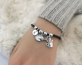 Kunstlehrer Geschenk, Kunstlehrer, Künstler Geschenke, Kunst Armband, Geschenke für Künstler, Kunstlehrer Geschenke, Geschenk für Maler, Künstler, Kunstschüler
