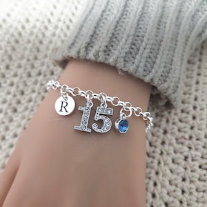 15th birthday bracelet, 15th birthday gift for girls,15 birthday gift,15th birthday gift for girls,15th birthday gift,15th jewelry, 15th