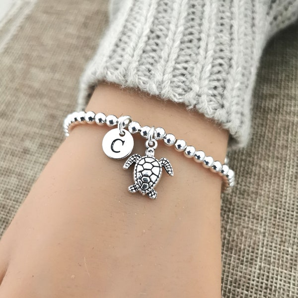 Sea turtle bracelet, Turtle lover gifts, Sea turtle bracelet women, Sea turtle charms, Turtle bracelet for her, Sea turtle jewelry, Turtle