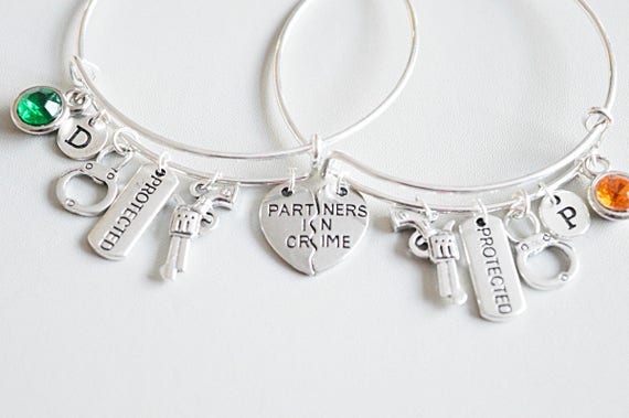 Partners in crime bracelet set of 4 discount