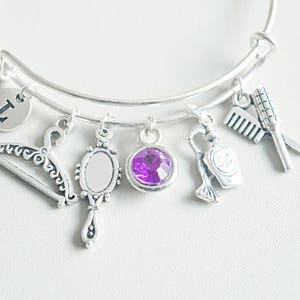 Stylist gifts, make up artist gift, model gift, Saloon gift, Cosmetologist, Cosmetology Make-up Hairdresser, Cosmetology bracelet, Beauty