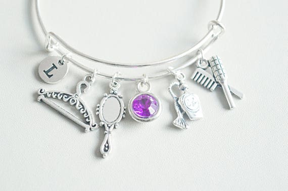 Stylist gifts, make up artist gift, model gift, Saloon gift, Cosmetologist, Cosmetology Make-up Hairdresser, Cosmetology bracelet, Beauty