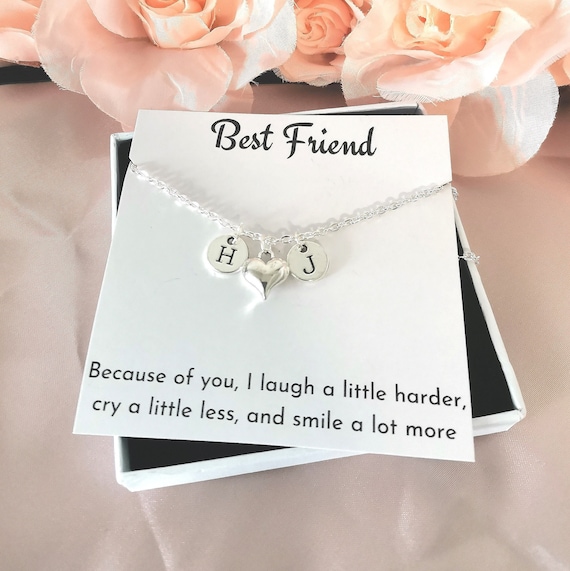 Regalo de cumpleaños para mejor amiga, regalos de cumpleaños para ella,  cumpleaños de amiga, collar de cumpleaños, collar de amistad, enviar a un