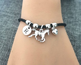 Horse bracelets, horse charm gift, horse gifts for her, gift horse women, horse charm, horse lover, animal, horse gifts for her, horses,