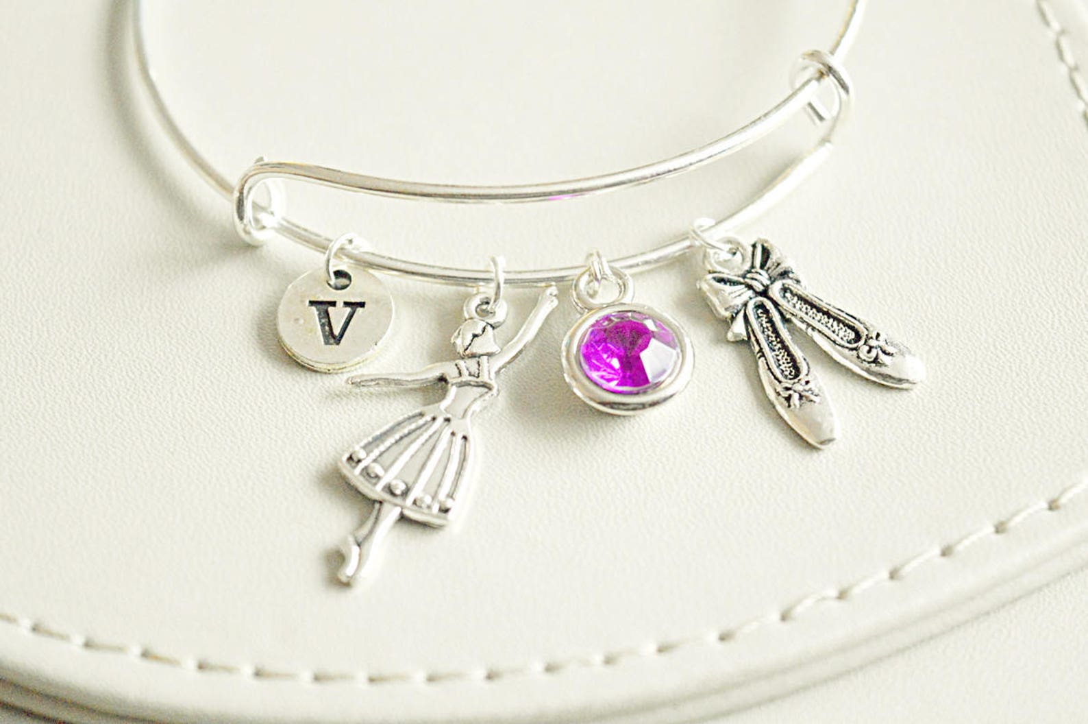 ballet gift, ballet dancer gift, ballet shoes, ballet slippers, ballet bracelet, ballerina charm, ballerina gift, ballet lover,