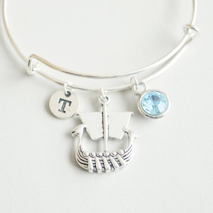 Viking jewelry, Viking Gift, Viking jewelry Bracelet, Norway jewelry, Norwegian, Viking Ship, Viking Boat, Personalized gift, Gift for her