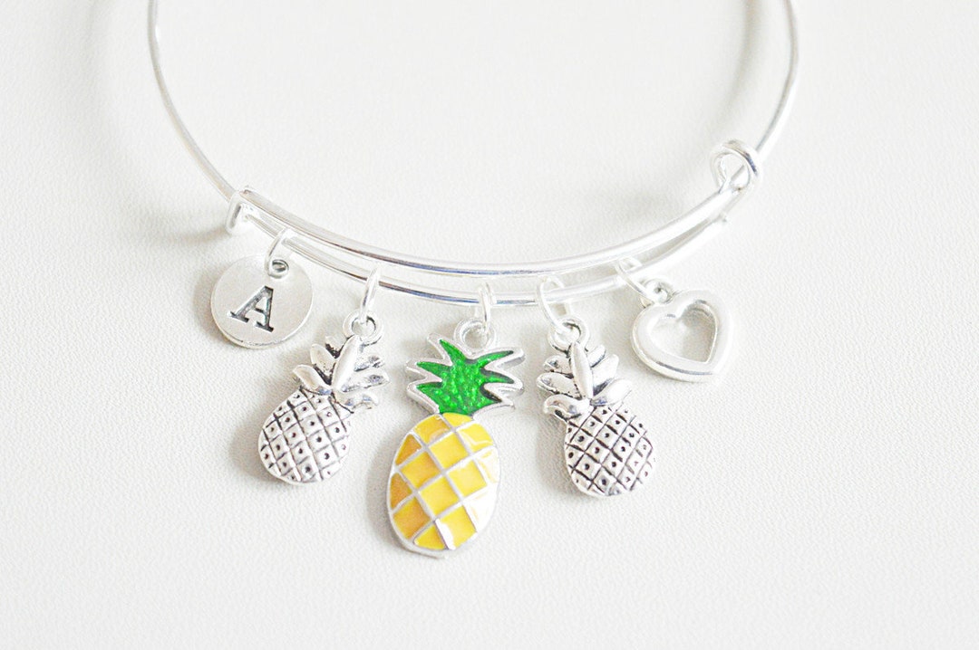 Pineapple Gifts for Her, Pineapple Gifts for Women, Pineapple Bracelet ...