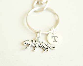 Tiger Keychain, Tiger Keyring, Tiger Gift, Tiger Themed, Animal Themed, Tiger Lover, Wild Animal, Tiny Animal, Animal Lover, Safari, African