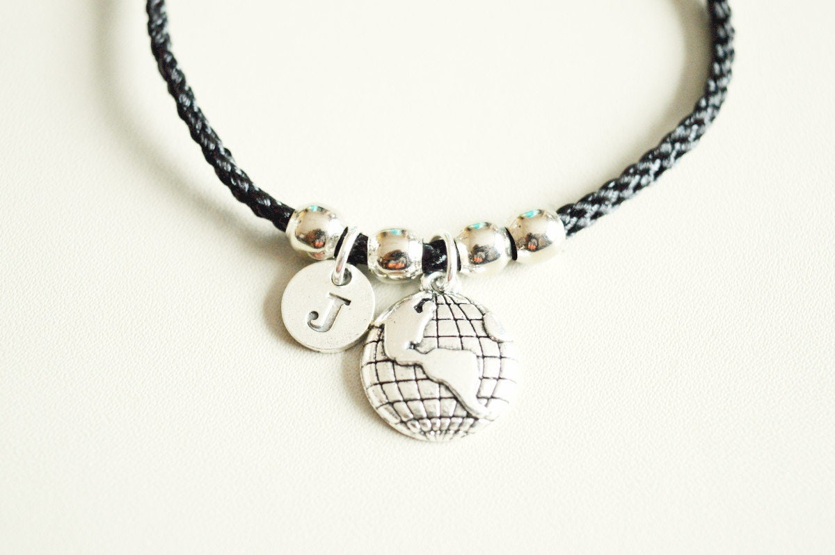 Gioielli globe Bracciale Globe Bracciali da viaggio Regali - Etsy Italia