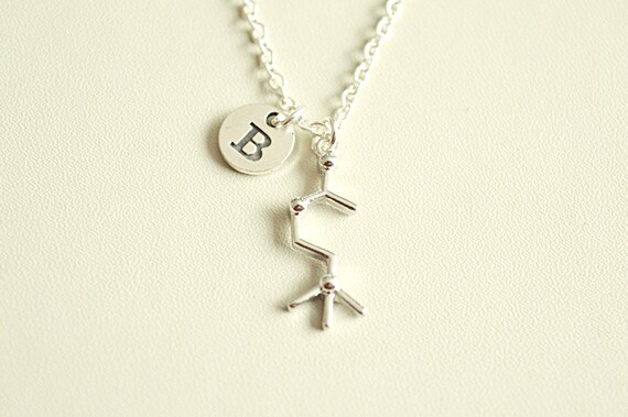 Acetylcholine jewelry, Acetylcholine Necklace, Acetylcholine gift, Molecule gift, Personalized Necklace, Necklace for her, Women Necklaces
