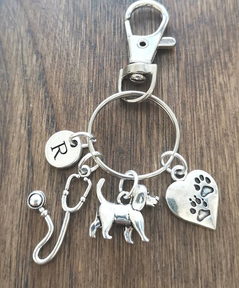 Vet Gifts Vet Keychain Vet Keyring Veterinary Gifts Etsy UK