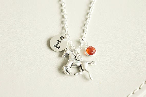 Horse Necklace, Horse lover necklace, horse rider jewellery, Horse charm gift, gift for Mother in law, Aunt birthday gift, Cousin aunt