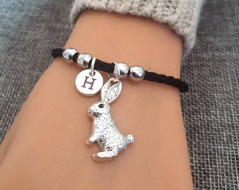 Kaninchen Armband, Kaninchen Armband, Kaninchen Armband Frauen, Kaninchen Geschenk, Kaninchen Schmuck, Kaninchen Geschenke für sie, Kaninchen Freundschaft, personalisiert