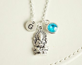 Ganesh Necklace, Om Necklace, Ohm Bracelet,  Lord Ganesha Necklace, Hindu Necklace, Yoga Necklace, Meditation,Yoga inspired Jewelry, india