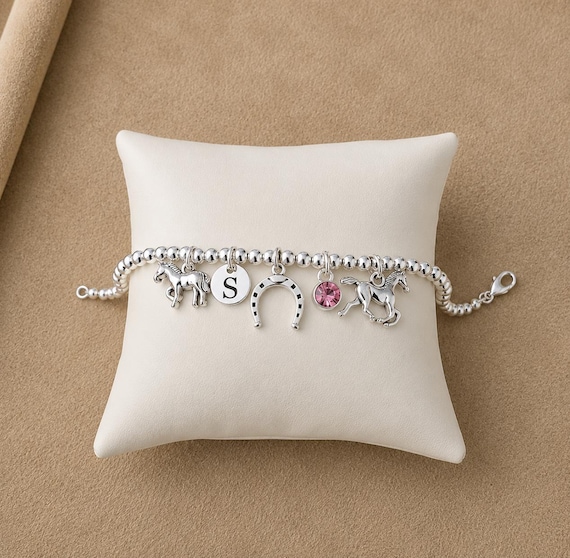 Cowgirl Bracelet, Cowgirl Gift for Her, Western Country Girl Gift, Personalised Western Bracelet