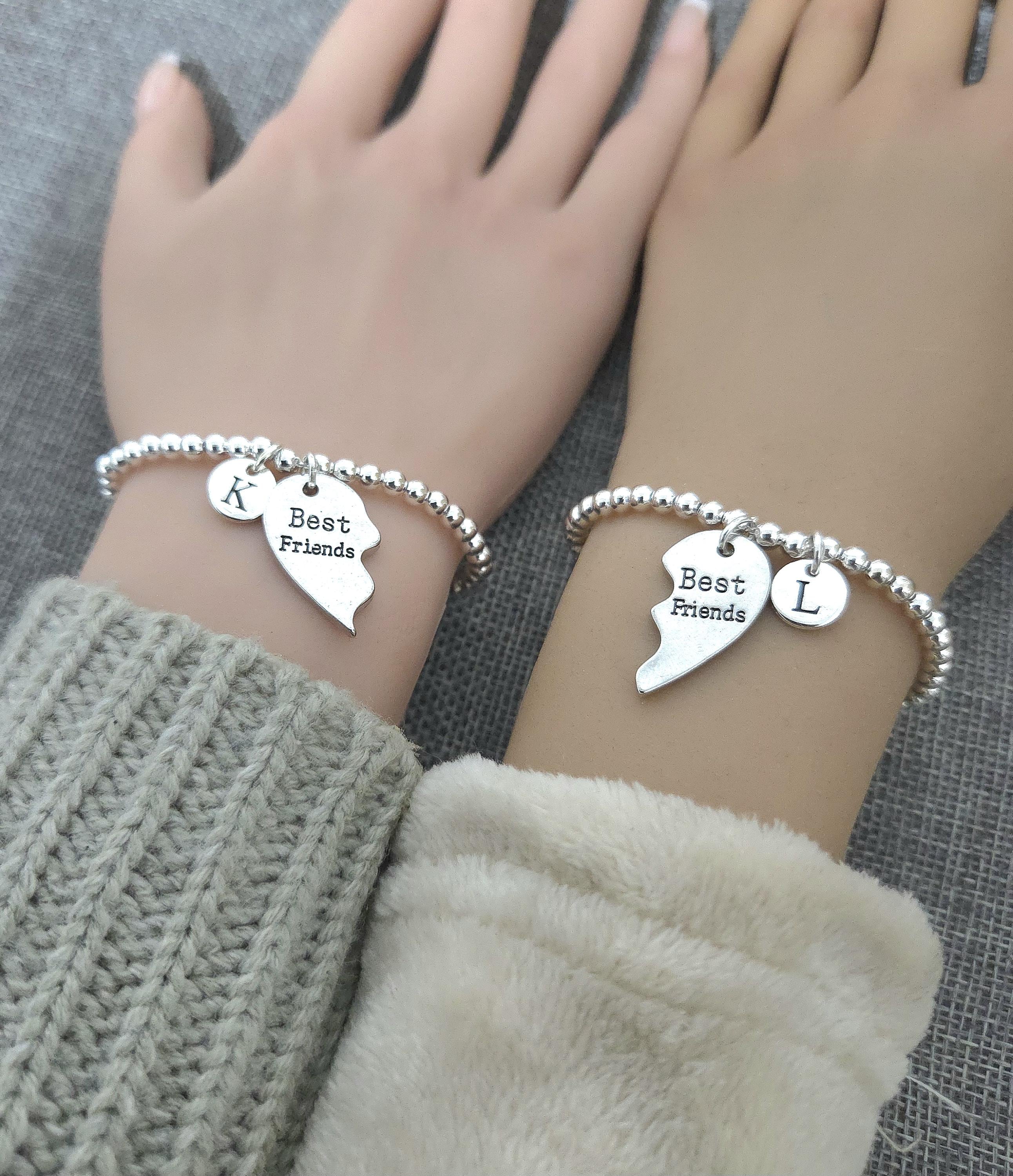 VZIUYTRE Pulsera De Amiga Regalo De Amiga Regalo Amiga Cumpleaños Navidad Regalo De Graduación Regalos Para Amigas Regalos Originales Para Amigas Pulsera Mejor Amiga (1