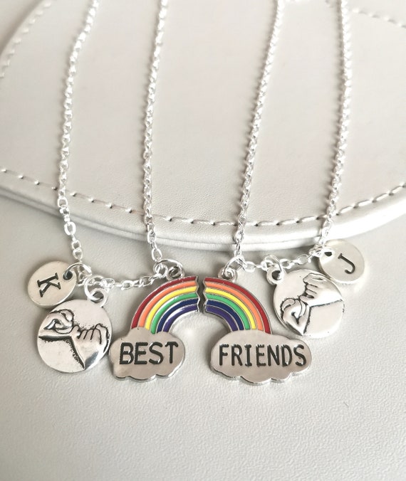 2 Best friends necklace, 2 Best Friend Gifts, Two Best friend Necklace, Set of 2 Necklaces, 2 BFF Necklace,Bff, Best friend ,Personalised