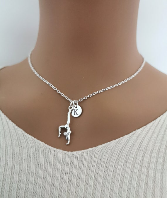 Gymnastics Necklace, Gymnast Gift for her, Gymnastic gift, Personalized Gifts for Gymnast, Girls gymnastics, Gymnastics birthday gift