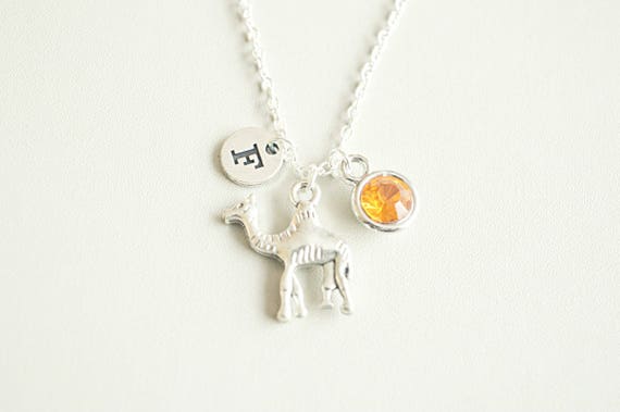 Camel Jewellery, Camel Necklace, Camel Gifts, Camel charm Necklace, Silver Camel Charm, Animal, Egypt, Dessert, Travel, Animal gift, Friends