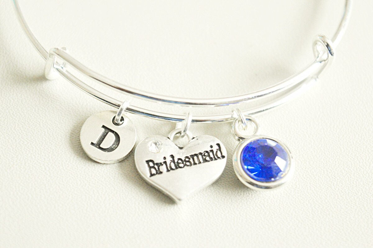 Bridesmaid Gift Bridesmaid Bracelet Bridesmaid Jewelry - Etsy UK