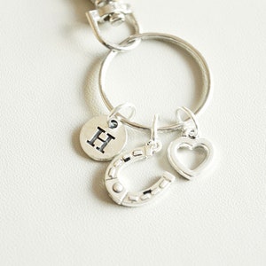 Horseshoe Keychain, Horseshoe Keyring, Horse shoe Gifts, Lucky Horseshoe, Western Wedding, Lucky Key Ring, Good Luck charm, Bridesmaid gifts