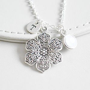 Flower Girl Gift, Flower Girl Necklace, Flower Girl Present, Flower Girl Jewelry, Gift for Flower Girl, Bridal Jewelry, Bridal Gift, Summer