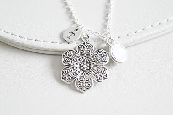 Flower Girl Gift, Flower Girl Necklace, Flower Girl Present, Flower Girl Jewelry, Gift for Flower Girl, Bridal Jewelry, Bridal Gift, Summer