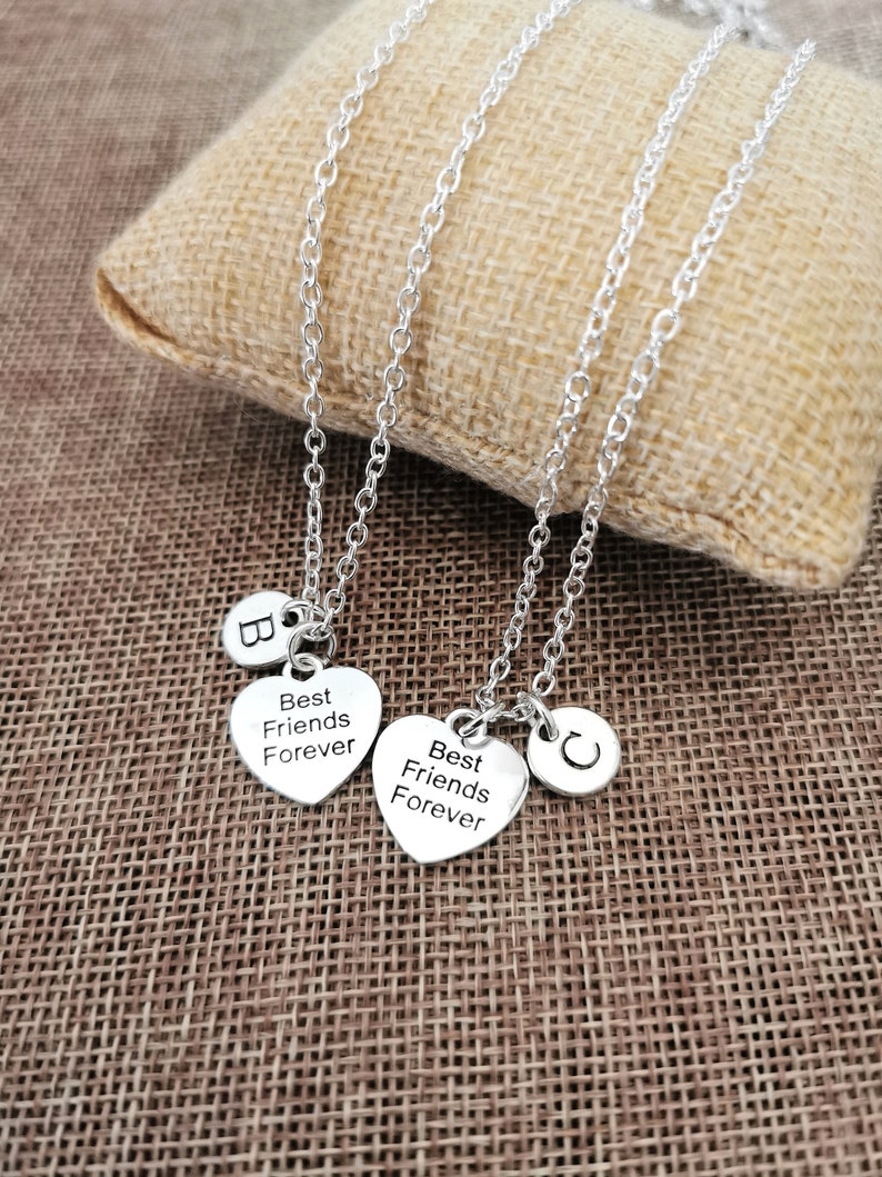 Long distance friendship gift, long distance friendship necklace, long distance friendship gifts,best friend necklace for 2, bff necklace image 3