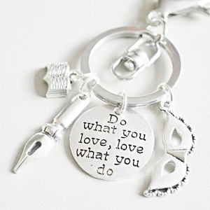 Reader gift, Author Gift, Writer Gift, Reader Keychain, Author Keychain, Writer Keychain, Reading. Book Lover, Book Reader Keyring, Script
