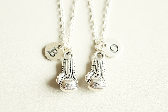 Best friend necklace for 2,Friendship necklace for 2,Boxing Glove,Bester Freund Halskette für 2,Freundschaft Halskette für 2,Halskette für 2