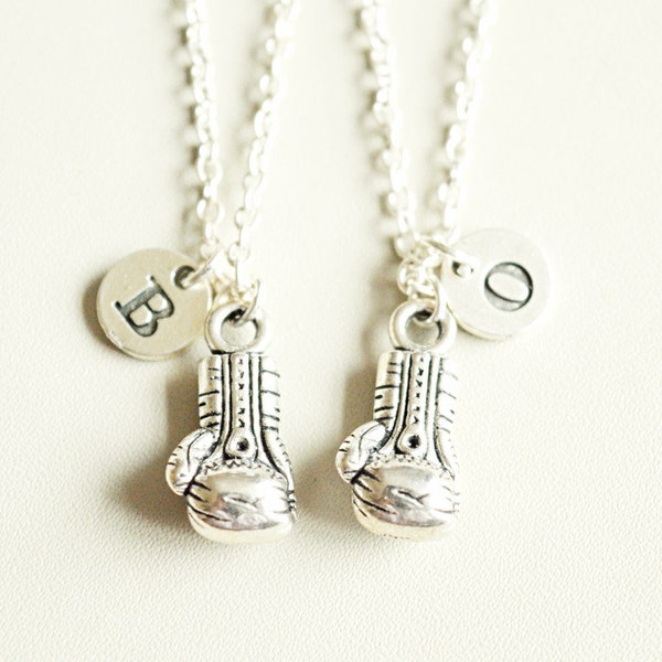 Best friend necklace for 2,Friendship necklace for 2,Boxing Glove,Bester Freund Halskette für 2,Freundschaft Halskette für 2,Halskette für 2