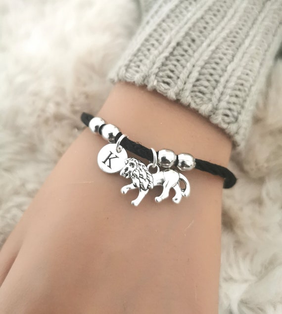 Lion bracelet, Leo bracelet, lion jewellery, lion bracelet women, lion bracelet woman, lion gifts for women, bracelet with lion, lion gifts