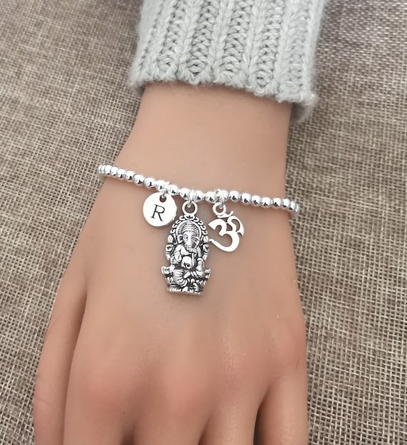 Ganesha Bracelet Ganesh Bracelet Om Bracelet Hindu Bracelet