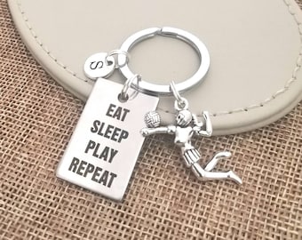 Volleyball Gifts, Volleyball Keyring, Volleyball Keychain, Volleyball Coach, Volleyball Jewellery, Volleyball Charm,Volleyball gifts for her