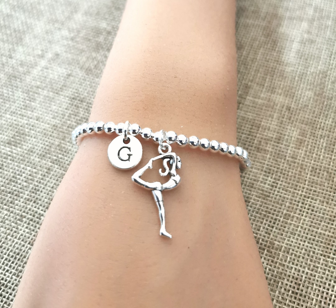 Gymnastics Bracelet, Gymnastics Gifts for Girls, Gymnastics Bracelet