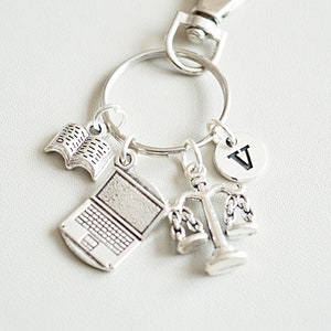 Legal Secretary gift, Legal Secretary Keychain, Legal Secretary Keyring, Jude gift, Judge Keychain, Law graduate, Law student, lawyer, Law