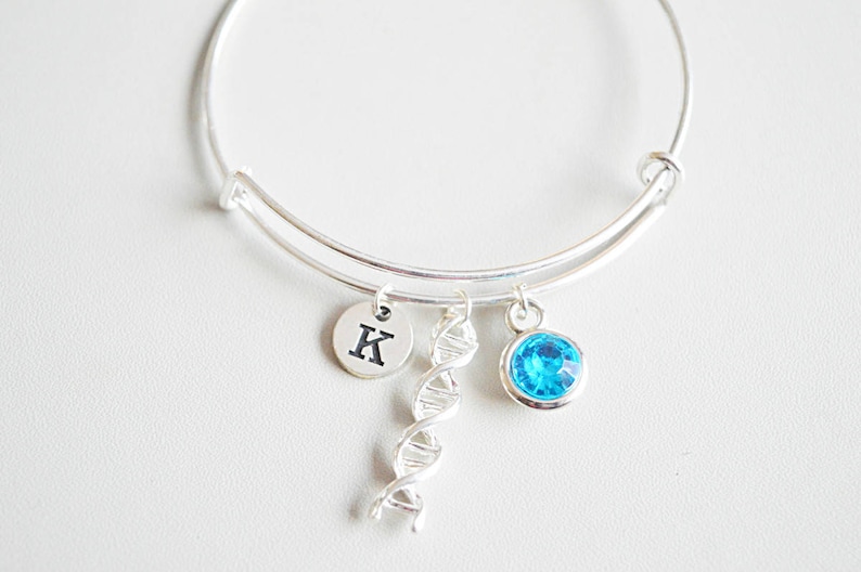 DNA Bracelet Science Bracelet Chemistry Gift for her Etsy